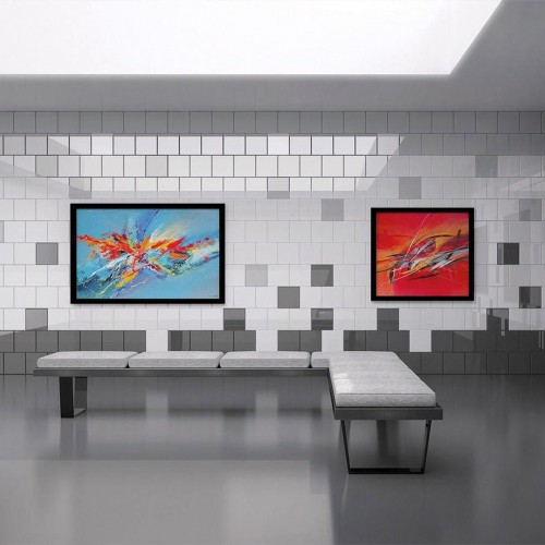 CERAGNI - Faïences blanches - Carreaux 20x20 cm